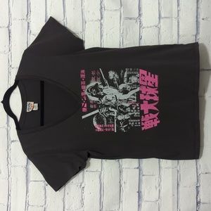 Star Wars Junk Food Vintage Retro Look V Neck T Shirt Women's Size XL